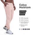 Kit 2 Calças Jogger Moletom Masculina Premium