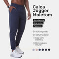 Kit 2 Calças Jogger Moletom Masculina Premium