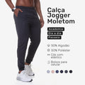 Kit 2 Calças Jogger Moletom Masculina Premium