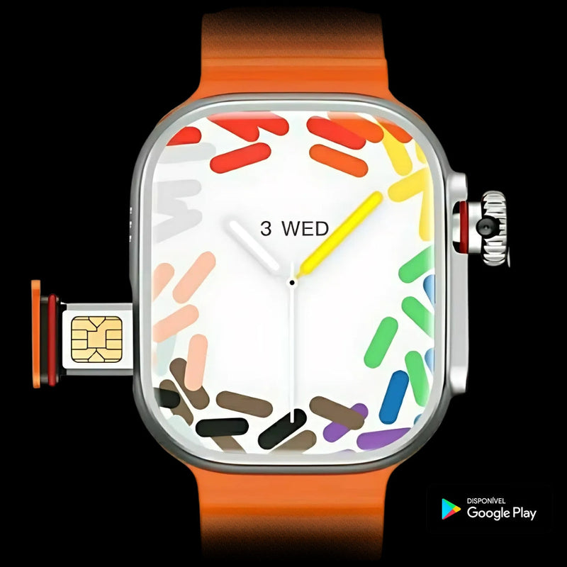 Smartwatch Horizon 4G Com Chip e Playstore