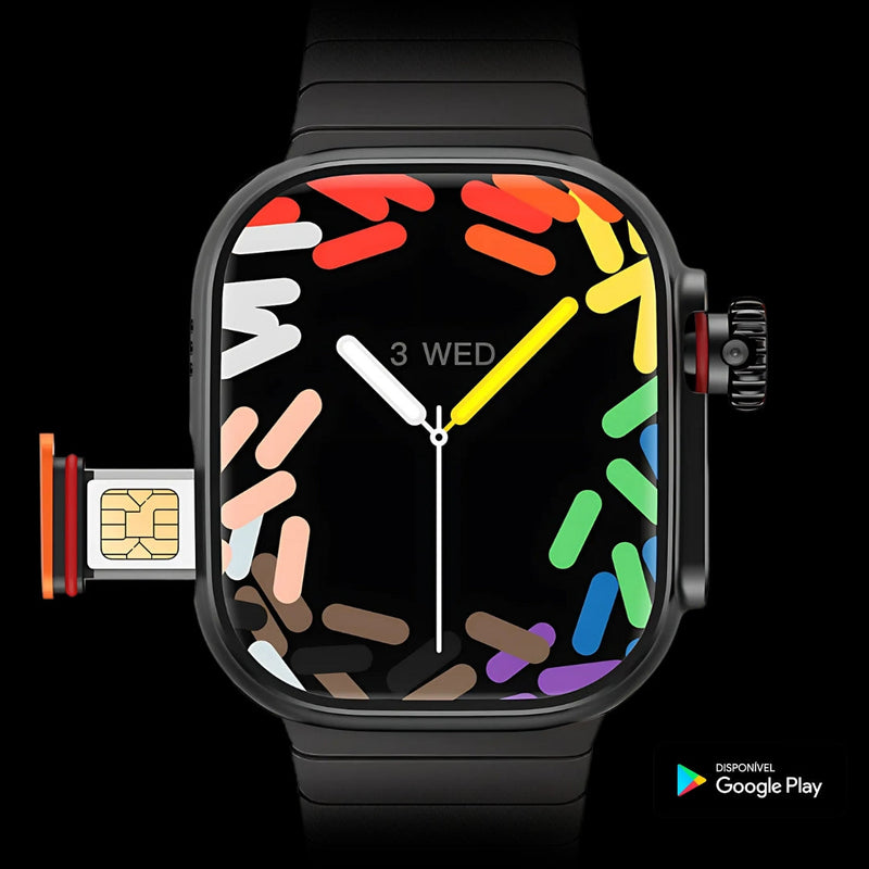 Smartwatch Horizon 4G Com Chip e Playstore