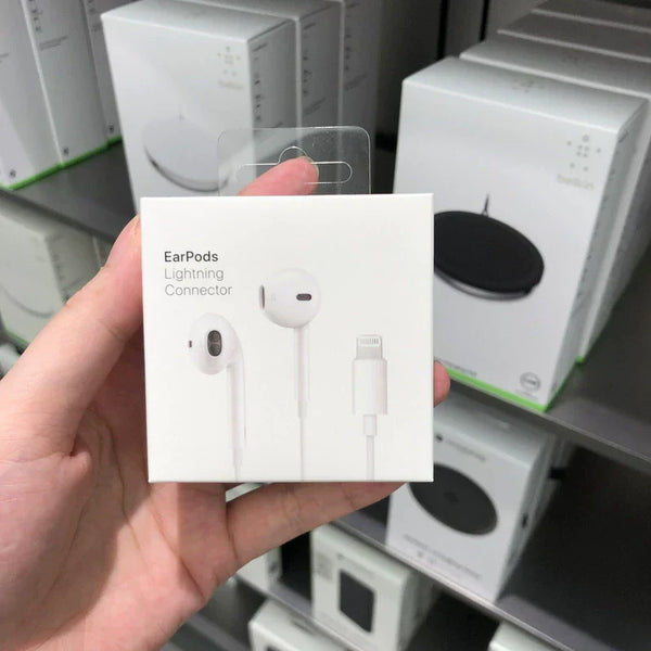 Fone de Ouvido Original e Genuíno Pro Max com Headphone Plano para Apple