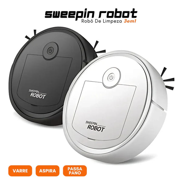 Robô De Limpeza 3 em 1 I Sweepin Robot