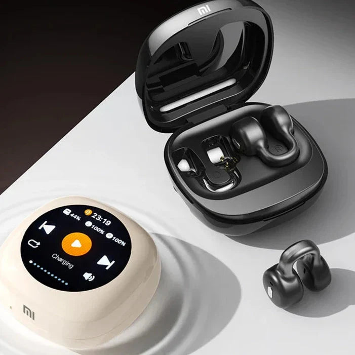 Fones sem fio, condução óssea, Bluetooth 5.3, à prova d'água, para Android e iOS