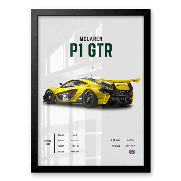 3 Quadro Decorativo Porsche 911 GT3 RS